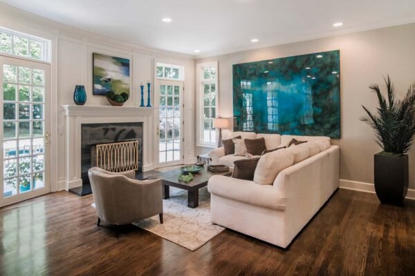 Interior Design Staging Living Room